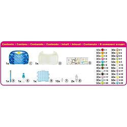 Aquabeads Mallette d'initiation mosaïque - 900 pièces