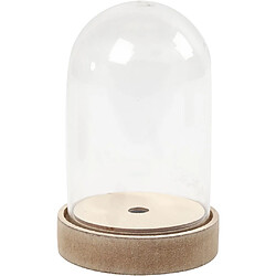 Cloche sur support en bois Cloche sur support en bois - Coffret activités artistiques - décoration d'objets