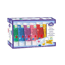 DJECO DJ09017 Peinture des petits - À doigts pailletée