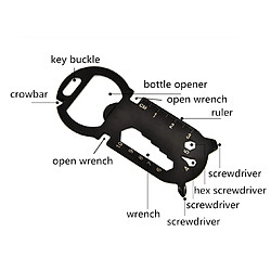 Acheter Porte-clés multi-outil tournevis - Graphite
