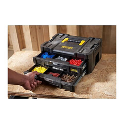 Stanley Mallette à outils TSTAK FatMax - Graphite pas cher