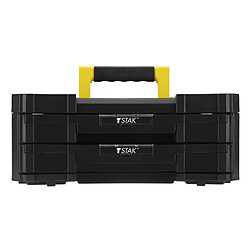 Stanley Mallette TSTAK FatMax 2 Tiroirs