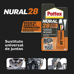 Pattex Nural 28 colle silicone - Orange pas cher