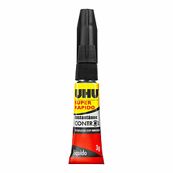 Uhu Colle instantanée cyanoacrylate - Transparent