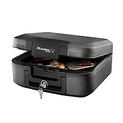 MASTER LOCK Mallette de sécurité Anti Feu [Ignifuge et Etanche] [Serrure à Clé] [Medium] LCHW20101 - Idéal pour Papiers d'Identités, Documents A4, Petits Electroniques