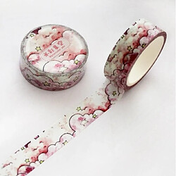 Wewoo Ruban adhésif décoratif - Rose