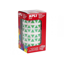 Apli Gommettes triangulaires - Vert