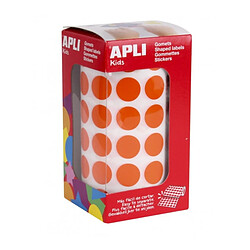 Apli Gomets ronds adhésifs - Orange