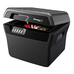 MASTER LOCK Caisse de Sécurité Anti feu [Ignifuge et Etanche] [Large 18,5L] [Combinaison Electronique] - Idéal pour Documents A4, Supports Médias, Tablettes.