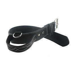 Wewoo Collier Cuir Noir