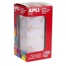 Apli Gommettes adhésives - Blanc