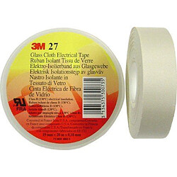 3m Ruban adhésif Scotch 27 - Blanc