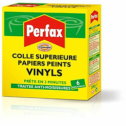 Perfax Colle papiers peints vinyles - Blanc
