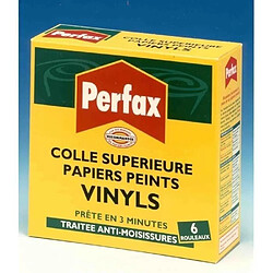 Perfax Colle papiers peints vinyles - Blanc