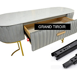 Meubler design Coiffeuse de chambre - Noir pas cher