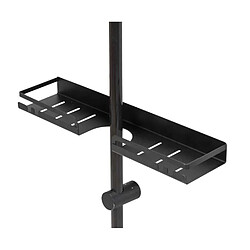 Wenko Étagère barre de douche - Noir