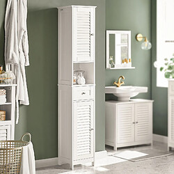 SoBuy FRG236-W Meuble Colonne Salle de Bain