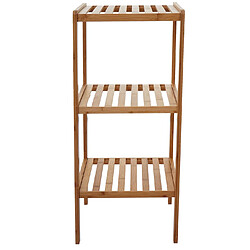 Mendler HWC-B18 Étagère Salle de Bain - Bambou