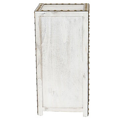 Mendler Commode Duran 4 tiroirs - Blanc