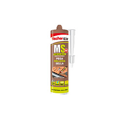 Fischer Mastic d'étanchéité silicone - Marron