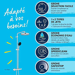 Avis Grohe Vitalio Start System 250 - Chromé