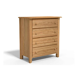 Decopin Commode Luna enfant - Bois clair