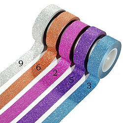 Wewoo Ruban Adhésif Washi Flash - Bricolage Décoratif - Café pas cher