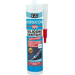 GEB Gebsicone W3 Silicone - Blanc
