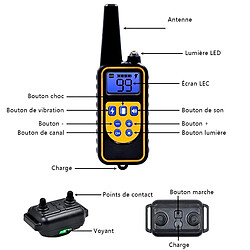 E-Thinker e_thinker Collier de Dressage Imperméable - 800m