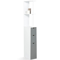 Idmarket MARKET WILLY 3P Blanc/Gris
