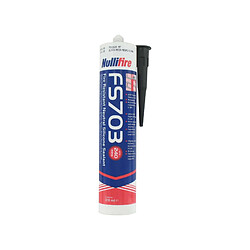 Nullifire Mastic coupe-feu silicone - Noir
