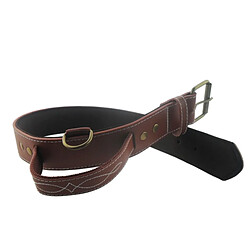 Wewoo Collier Cuir Chien & Chat Café