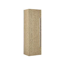 Beliani MATARO 40 cm - Bois Clair Armoire salle de bain - 4 étages - Bois Clair - MDF - 1 porte - 132 x 35 x 40 cm