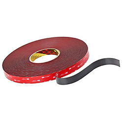 3m Ruban mousse acrylique adhésif - Gris foncé