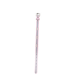 Dogi Collier strass réfléchissant - Rose Taille S