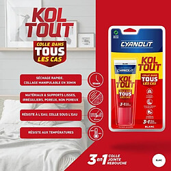 Avis Cyanolit Koltout - Blanc