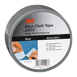 3m ruban adhésif toilé - argent