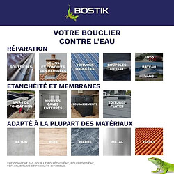 BOSTIK Membrane d'étanchéité WATERSTOP - Gris