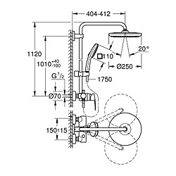 GROHE Vitalio Comfort 250