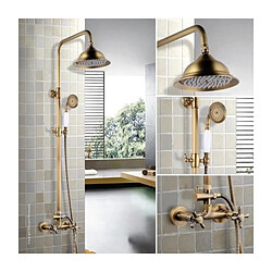 Rousseau Retro Colonne de douche - Bronze