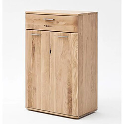 Pegane Commode 1 tiroir - Chêne