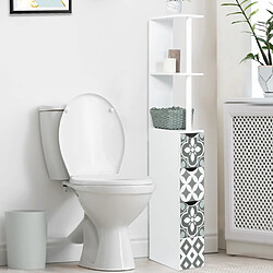 Idmarket MARKET Meuble WC WILLY 3 portes