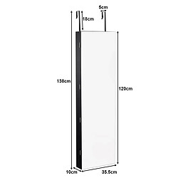 Decoshop26 Armoire à bijoux LED - Noir pas cher