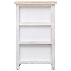 Avis VIDAXL Armoire Latérale Paulownia