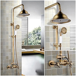 Rousseau Retro Colonne de douche - Bronze