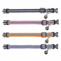 TRIXIE Collier pour Chat Réfléchissant Multicouleur