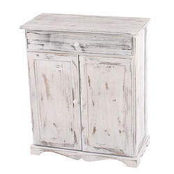 Mendler Commode vintage - Blanc