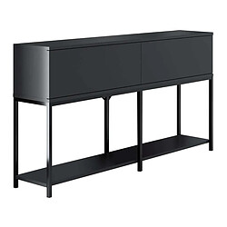 Hanah Home Console Lord anthracite et noir