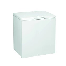 Congélateur coffre 80cm 201l blanc - WH2112 - WHIRLPOOL Congélateur coffre - 204L - Classe E - Congélation rapide - 42dB - Blanc