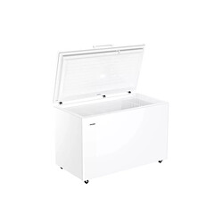 Haier HCE420E Congélateur coffre - 418 L - Blanc - Classe E - Super congélation - R600a - 39 dB